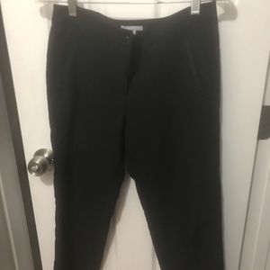 Slacks with satin detail